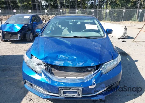 2014 Honda Civic Ex из США, поврежденный, VIN 19XFB2F81EE232568